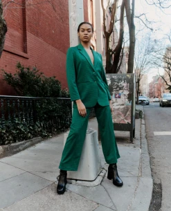 Ichi Kate Cameleon Cadmium Green Trousers 13 Ichi Kate Cameleon Cadmium Green Trousers -Fashion Clothing IchiKateCameleonCadiumGreenTrouser 2