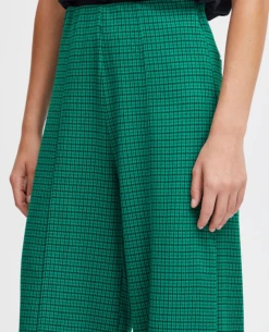 Ichi Kate Cameleon Cadmium Green Trousers 16 Ichi Kate Cameleon Cadmium Green Trousers -Fashion Clothing IchiKateCameleonCadiumGreenTrouser 4