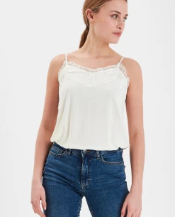 Ichi Like Cloud Dancer Top -Fashion Clothing IchiLikeCloudDancerTop3