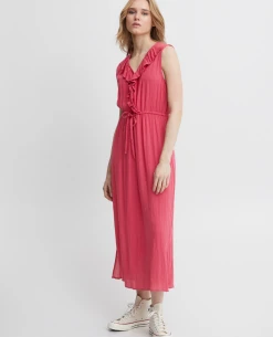 Ichi Marrakech So Super Pink Dress -Fashion Clothing IchiMarrakechSoSuperPinkDress2