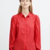 Ichi Umano Poppy Red Shirt -Fashion Clothing IchiUmanoShirt 2