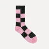 Stine Goya Iggy Dahlia Check Sock -Fashion Clothing Iggy