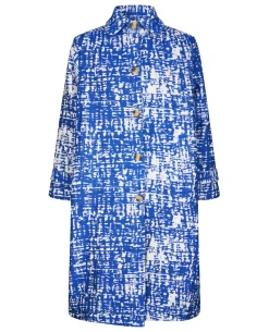 Lollys Laundry Mikala Blue Jacket -Fashion Clothing Lolly sLaundryMikalaBlueJacket 3