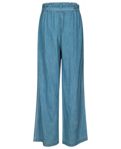 Lollys Laundry Vicky Blue Trousers -Fashion Clothing Lolly sLaundryVickyLightBlueTrousers 4