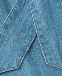 Lollys Laundry Vicky Blue Trousers -Fashion Clothing Lolly sLaundryVickyLightBlueTrousers 5