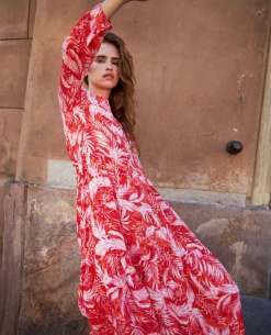 Lollys Laundry Nee Red Dress -Fashion Clothing LollysLaundryNeeRedDress 3