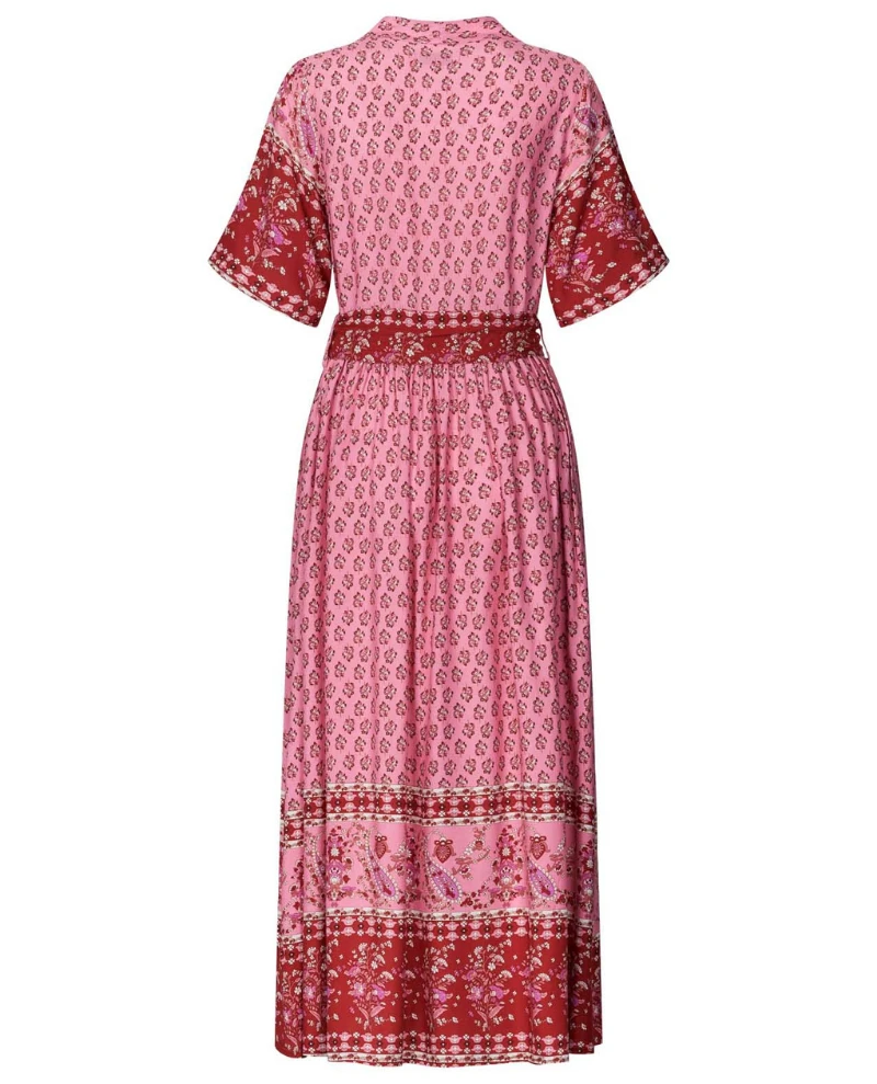 Lollys Laundry Sumia PInk Dress 7 Lollys Laundry Sumia PInk Dress - Image 5