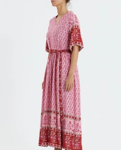 Lollys Laundry Sumia PInk Dress 8 Lollys Laundry Sumia PInk Dress -Fashion Clothing LollysLaundrySumiaPinkDress 3