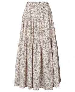 Lollys Laundry Sunset Flower Print Skirt 7 Lollys Laundry Sunset Flower Print Skirt -Fashion Clothing LollysLaundrySunsetFlwerPrintSkirt 2