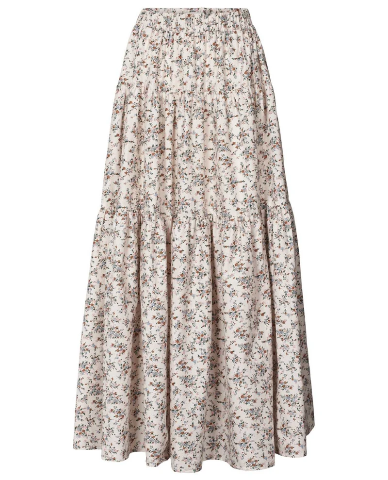 Lollys Laundry Sunset Flower Print Skirt 5 Lollys Laundry Sunset Flower Print Skirt - Image 3