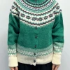 Lowie Caerphilly Fair Ilse Green Cardigan