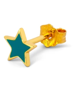 Lulu Copenhagen Colour Star Petrol Earring