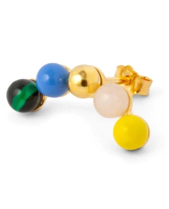 Lulu Copenhagen Fivers Coloured Earring