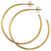 Lulu Copenhagen Gold Plated Large Hoop Pair