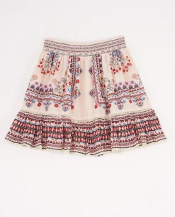 Mabe Eden Print Multicolour Mini Skirt -Fashion Clothing MabeEdenPrintMulticolourMaxiSkirt5