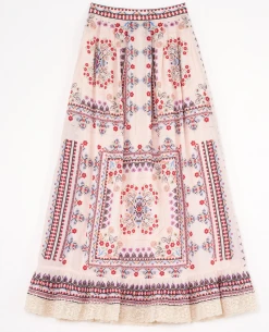 Mabe Eden Print Multicolour Maxi Skirt -Fashion Clothing MabeEdenPrintMulticolourMaxiSkirt5 03e50316 d520 443a 8ad7 8b4fbf1f567a