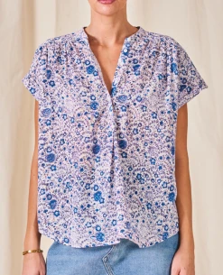 Mabe Joss Print Multicolor Top -Fashion Clothing MabeJossPrintMulticolorTop2