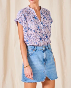 Mabe Joss Print Multicolor Top -Fashion Clothing MabeJossPrintMulticolorTop3