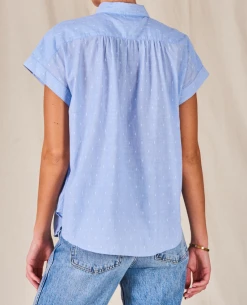 Mabe Remi Blue Top 11 Mabe Remi Blue Top -Fashion Clothing MabeRemiBlueTop5