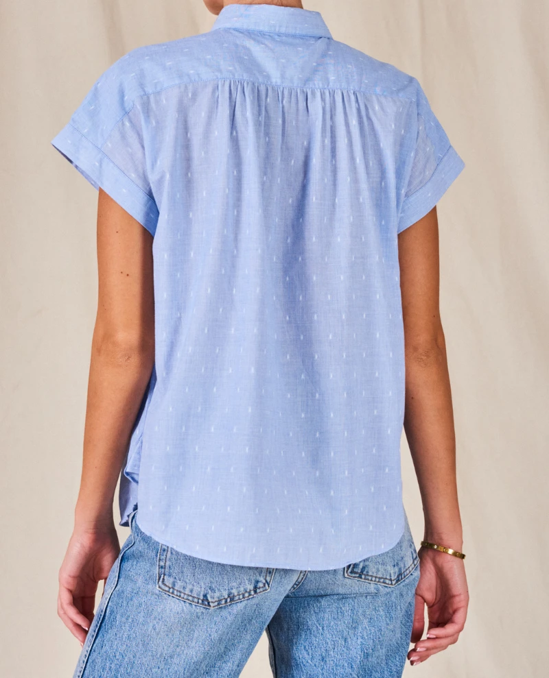 Mabe Remi Blue Top 7 Mabe Remi Blue Top - Image 5