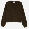Maison Anje Brielly Khaki Knit -Fashion Clothing MaisonAnjeBriellyKakiKnit