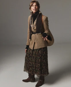 Maison Hotel Daria Amber Caramel Skirt