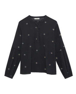 Maison Hotel Zoe Petrol Blouse