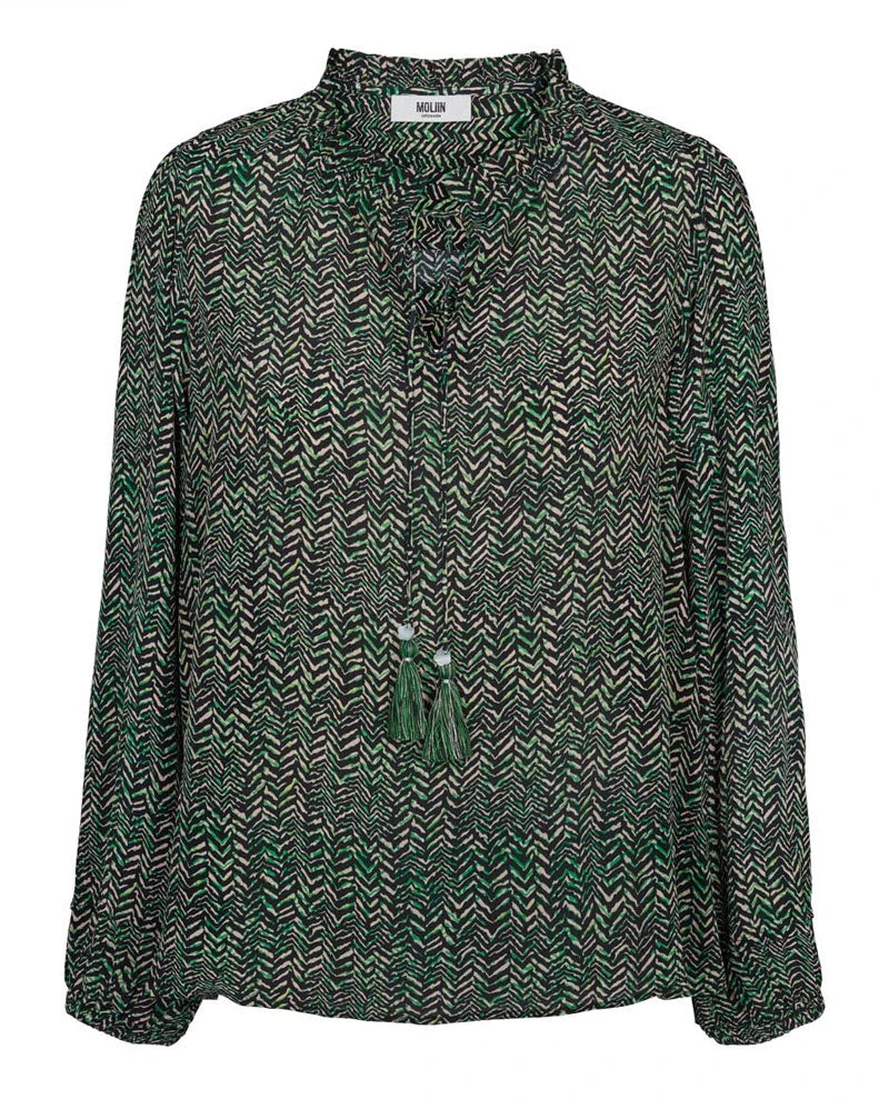 Moliin Sally Green Blouse 3 Moliin Sally Green Blouse