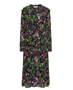 Moliin Zee Black Floral Dress