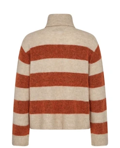 Mos Mosh Aidy Thora Stripe Ochre Rollneck Knit 7 Mos Mosh Aidy Thora Stripe Ochre Rollneck Knit -Fashion Clothing MosMoshAidyThoraOchreKnit 3