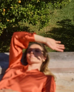 Mos Mosh Enfa Ochre Blouse -Fashion Clothing MosMoshEnfaOchreBlouse 3