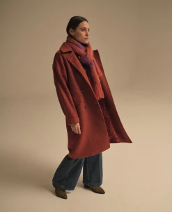 Mos Mosh Venice Ochre Wool Coat -Fashion Clothing MosMoshVeniceOchreCoat 3