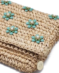 Nooki Abbie Blue Clutch -Fashion Clothing NookiAbbieBlueClutch3