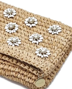 Nooki Abbie White Mix Clutch -Fashion Clothing NookiAbbieWhiteMixClutch3