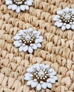 Nooki Abbie White Mix Clutch -Fashion Clothing NookiAbbieWhiteMixClutch5