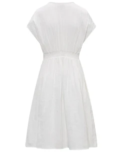 Nooki Zion Muslin White Mix Maxi Dress -Fashion Clothing NookiZionMuslinWhiteMixMaxiDress4