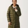 Part Two Sanika Grape Leaf Padded Coat -Fashion Clothing Part Two Sanika Grape Jacket on Model F Biscuit Clothing