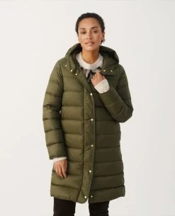 Part Two Sanika Grape Leaf Padded Coat