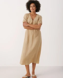 Part Two Althea Warm Sand Dress