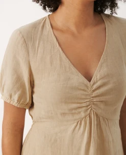 Part Two Althea Warm Sand Dress -Fashion Clothing PartTwoAltheaWarmSandDress 3