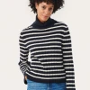 Part Two Calluna Navy Rollneck Knit -Fashion Clothing PartTwoCallunaNavySweater