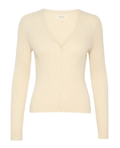 Part Two Camusa Cream Cardigan -Fashion Clothing PartTwoCamusaWhitecapCardigan 4