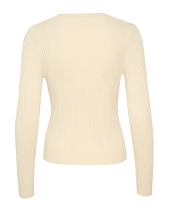 Part Two Camusa Cream Cardigan -Fashion Clothing PartTwoCamusaWhitecapCardigan 5