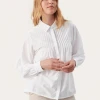 Part Two Carmela White Shirt -Fashion Clothing PartTwoCarmellaBrightWhiteShirt