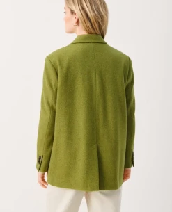 Part Two Ceyla Green Moss Blazer -Fashion Clothing PartTwoCeylaBlazer 5
