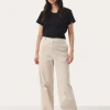 Part Two Clarisse Perfectly Pale Trousers -Fashion Clothing PartTwoClarissePerfectlyPaleTrouser