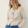 Part Two Clene Cream Cardigan -Fashion Clothing PartTwoCleneWhitecapCardigan