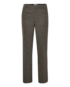 Part Two Conni Tweed Trousers -Fashion Clothing PartTwoConniBlackTweedTrouser 2