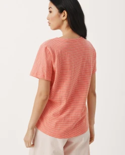 Part Two Gesinas Porcelain Rose T-Shirt -Fashion Clothing PartTwoGesinasPorcelainRoseT Shirt 5