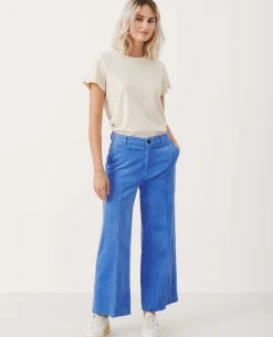 Part Two Kirse Blue Bonnet Trouser
